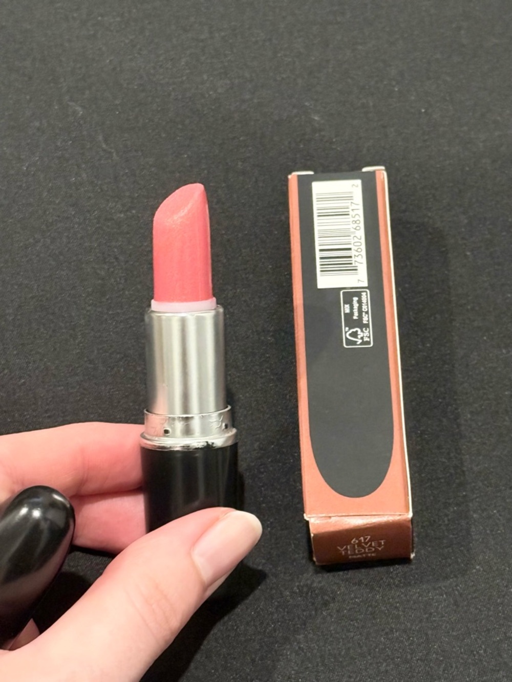 MAC Cosmetics 3-D Pink ish AND Velvet Teddy Brown ish Lipsticks.